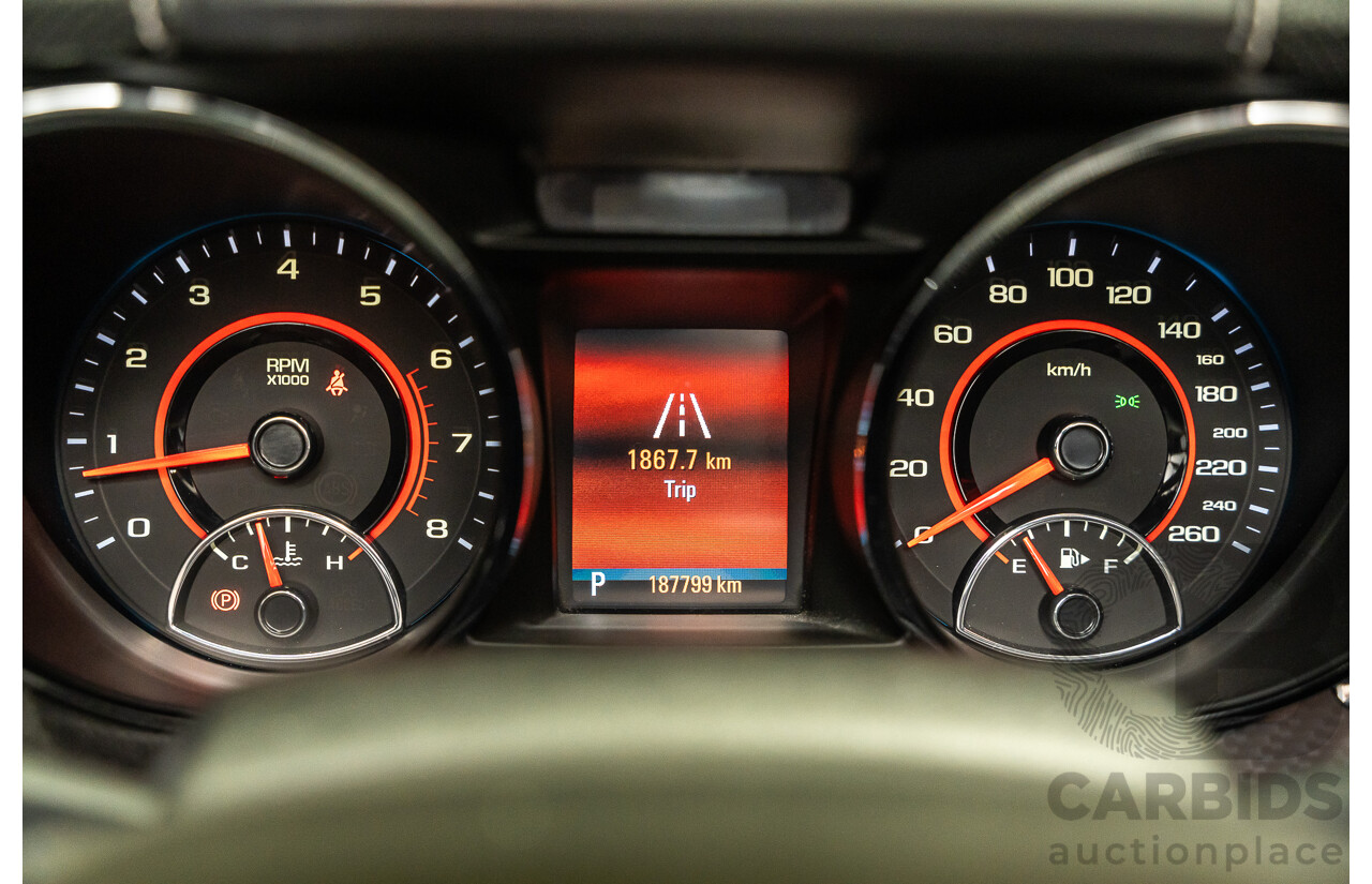 3/2016 Holden Commodore Utility SS-V Redline VF11 Utility Nitrate Silver V8 6.2L - Walkinshaw W407 Package