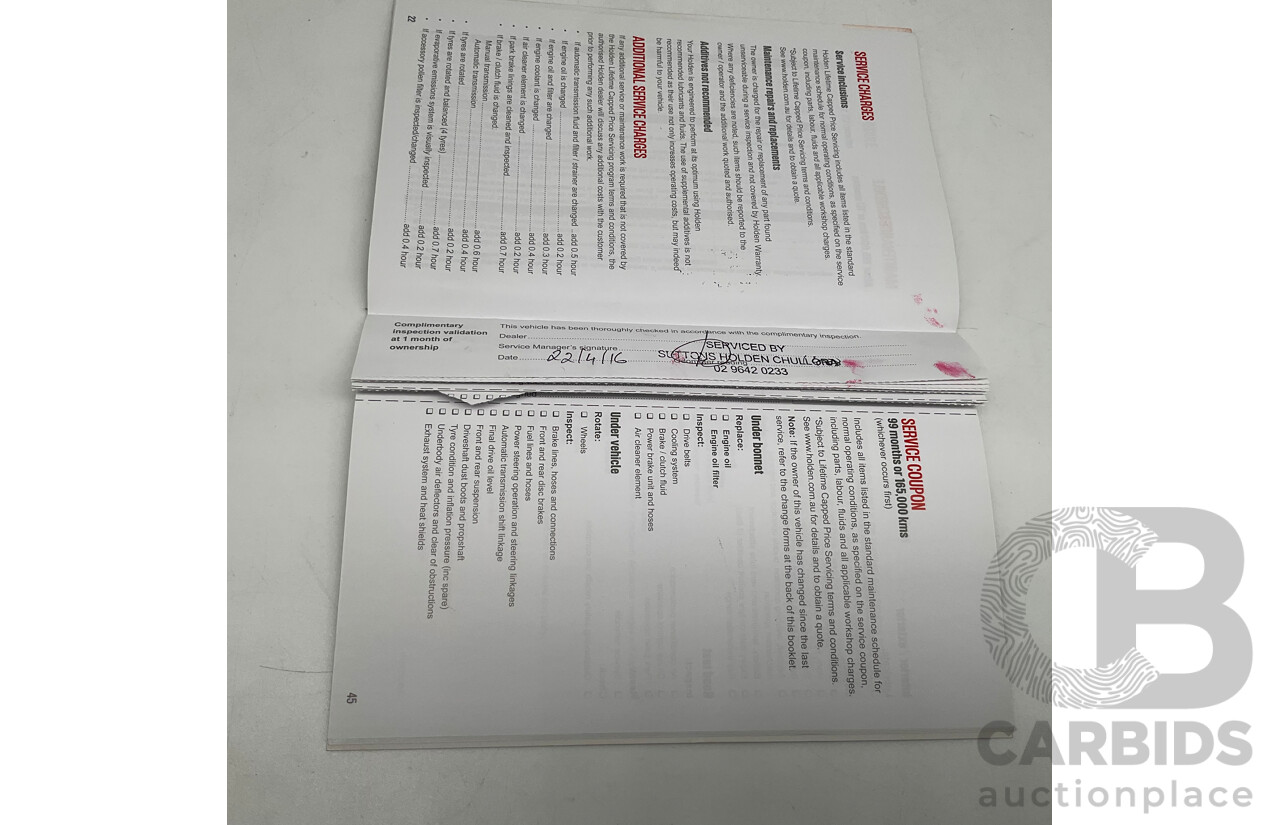 3/2016 Holden Commodore Utility SS-V Redline VF11 Utility Nitrate Silver V8 6.2L - Walkinshaw W407 Package