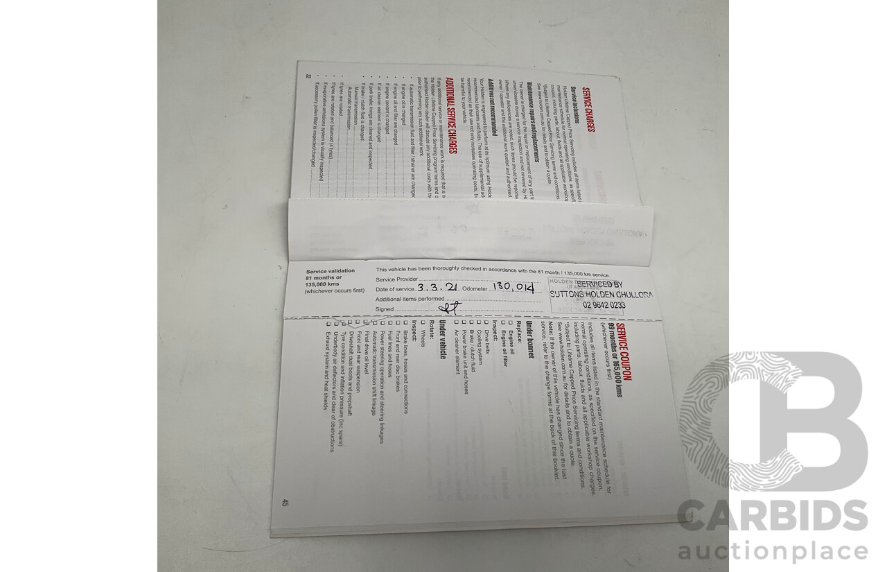 3/2016 Holden Commodore Utility SS-V Redline VF11 Utility Nitrate Silver V8 6.2L - Walkinshaw W407 Package