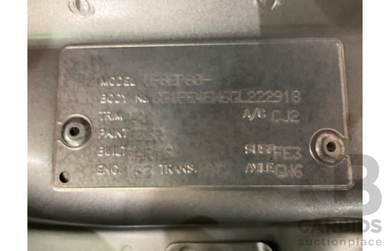 3/2016 Holden Commodore Utility SS-V Redline VF11 Utility Nitrate Silver V8 6.2L - Walkinshaw W407 Package