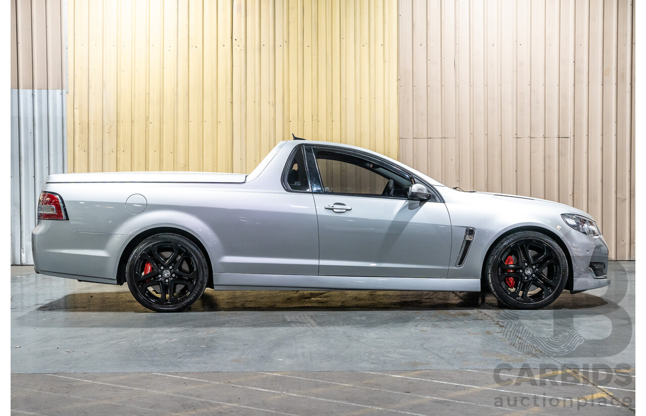 3/2016 Holden Commodore Utility SS-V Redline VF11 Utility Nitrate Silver V8 6.2L - Walkinshaw W407 Package