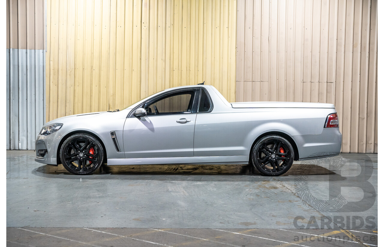 3/2016 Holden Commodore Utility SS-V Redline VF11 Utility Nitrate Silver V8 6.2L - Walkinshaw W407 Package