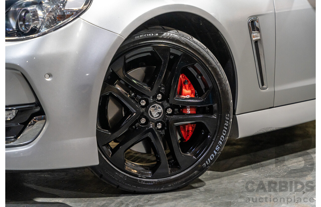 3/2016 Holden Commodore Utility SS-V Redline VF11 Utility Nitrate Silver V8 6.2L - Walkinshaw W407 Package