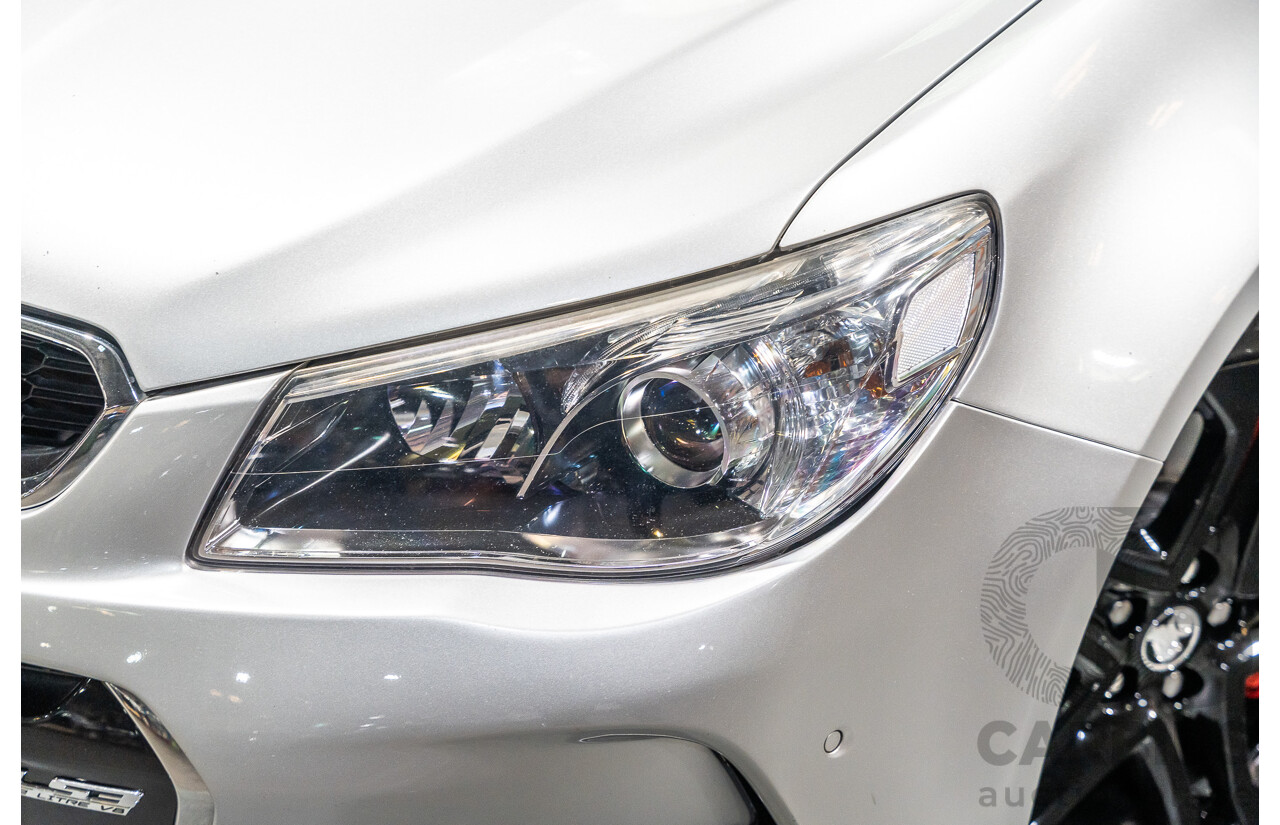 3/2016 Holden Commodore Utility SS-V Redline VF11 Utility Nitrate Silver V8 6.2L - Walkinshaw W407 Package