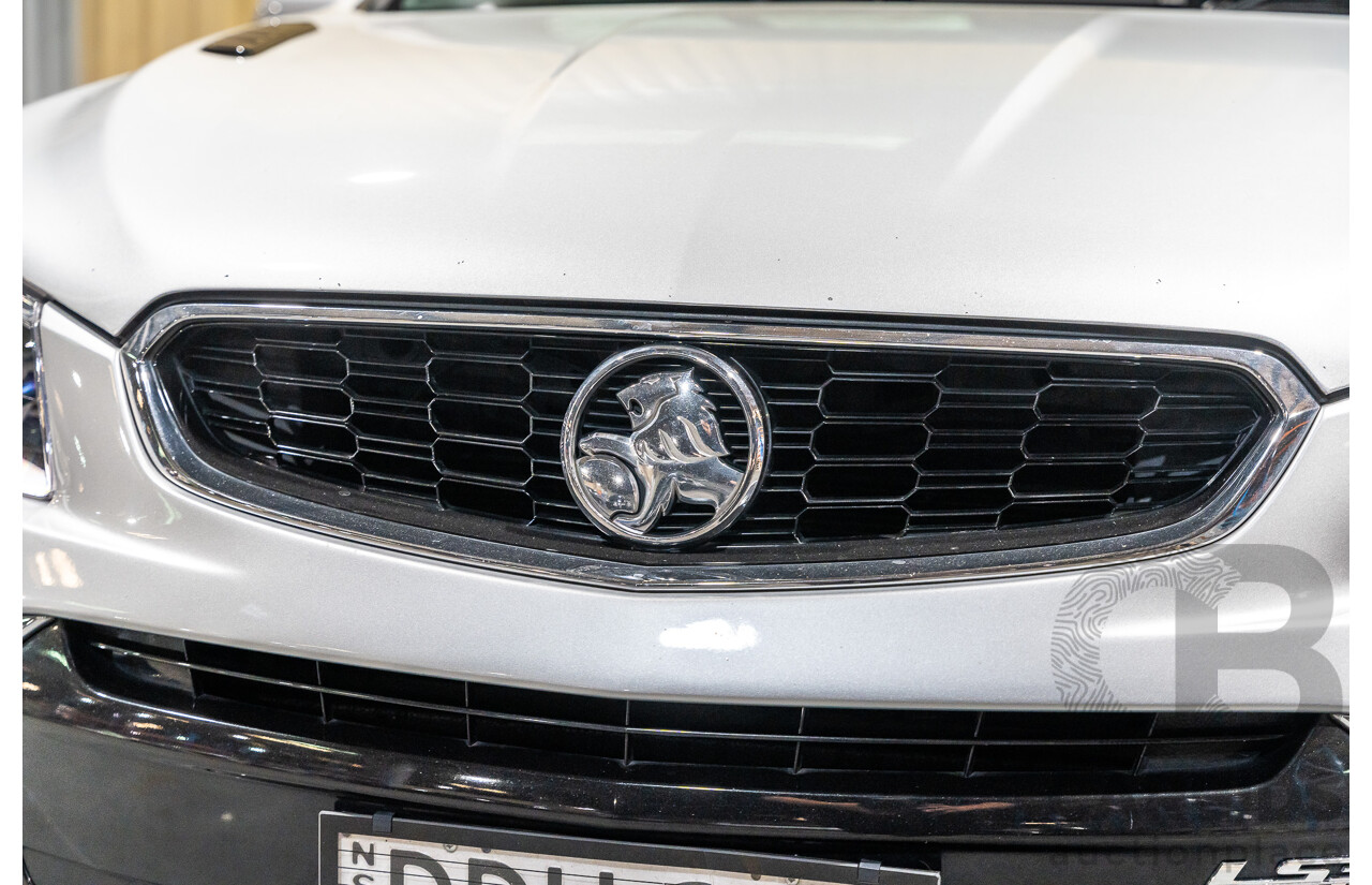 3/2016 Holden Commodore Utility SS-V Redline VF11 Utility Nitrate Silver V8 6.2L - Walkinshaw W407 Package