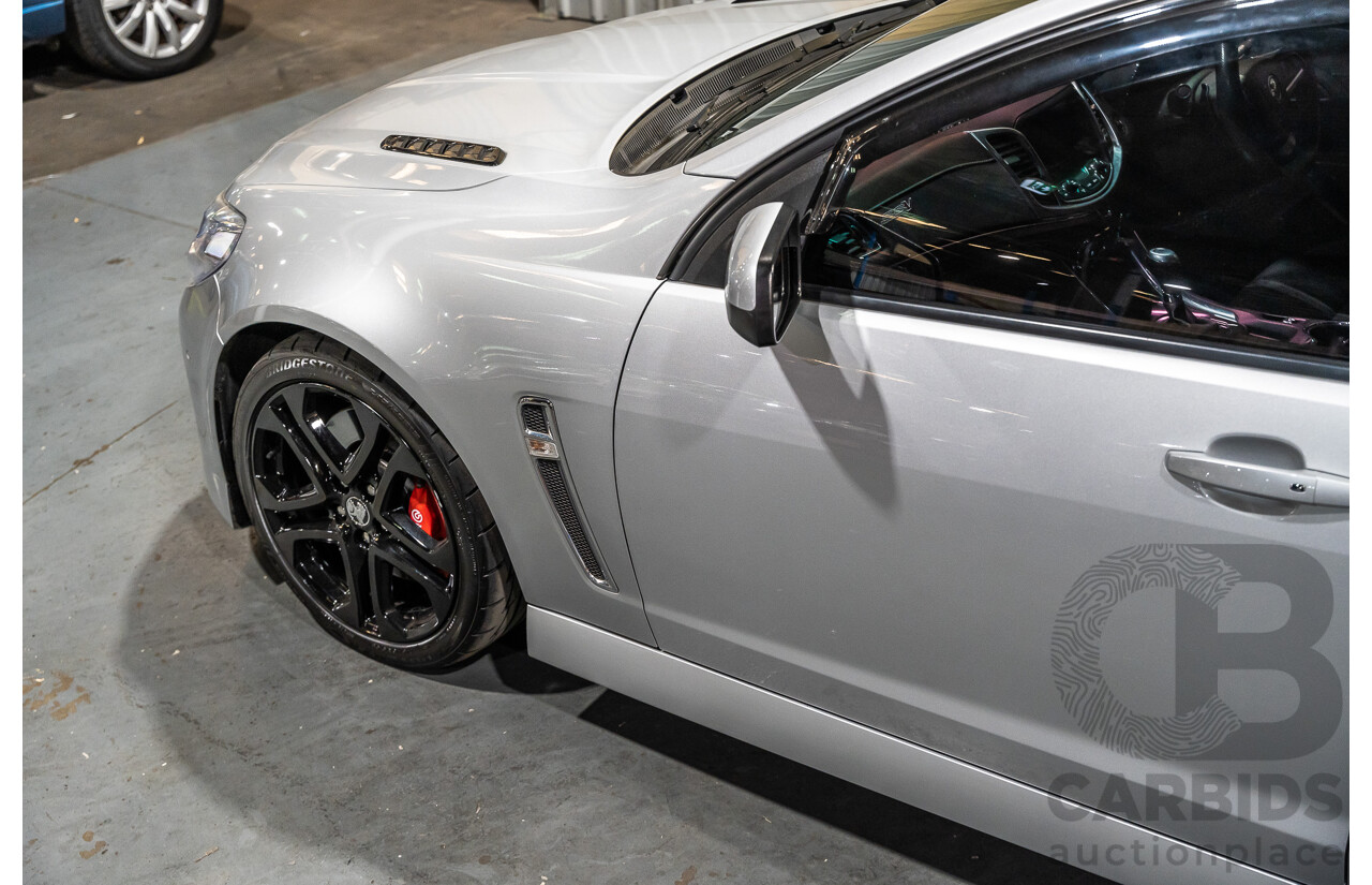 3/2016 Holden Commodore Utility SS-V Redline VF11 Utility Nitrate Silver V8 6.2L - Walkinshaw W407 Package