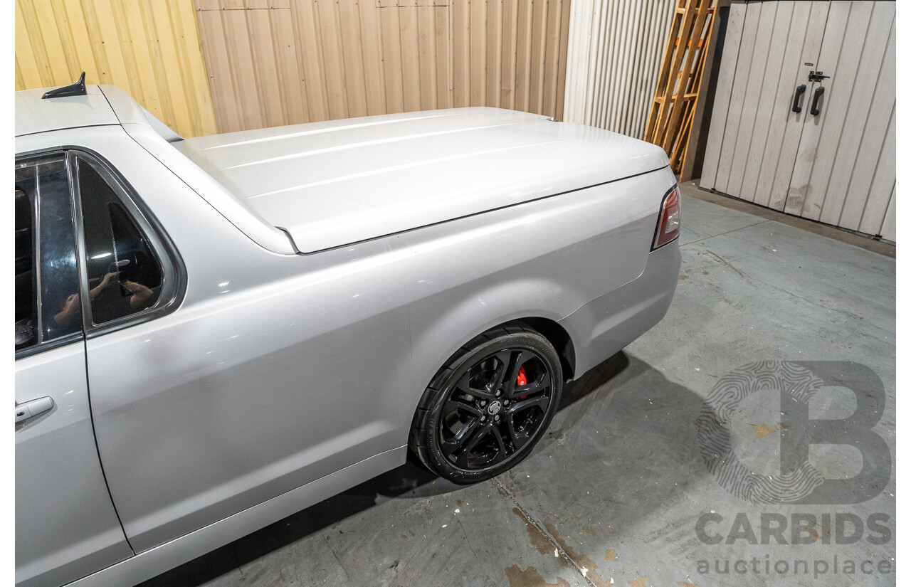 3/2016 Holden Commodore Utility SS-V Redline VF11 Utility Nitrate Silver V8 6.2L - Walkinshaw W407 Package