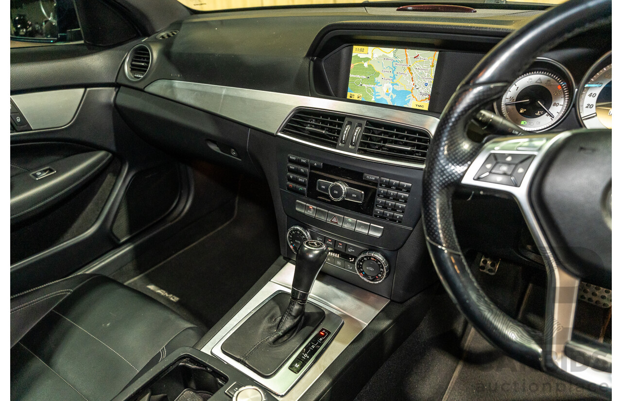 8/2011 Mercedes Benz C250 CDI AMG Package BE W204 MY11 2d Coupe Cavansite Blue Metallic Turbo Diesel 2.1L