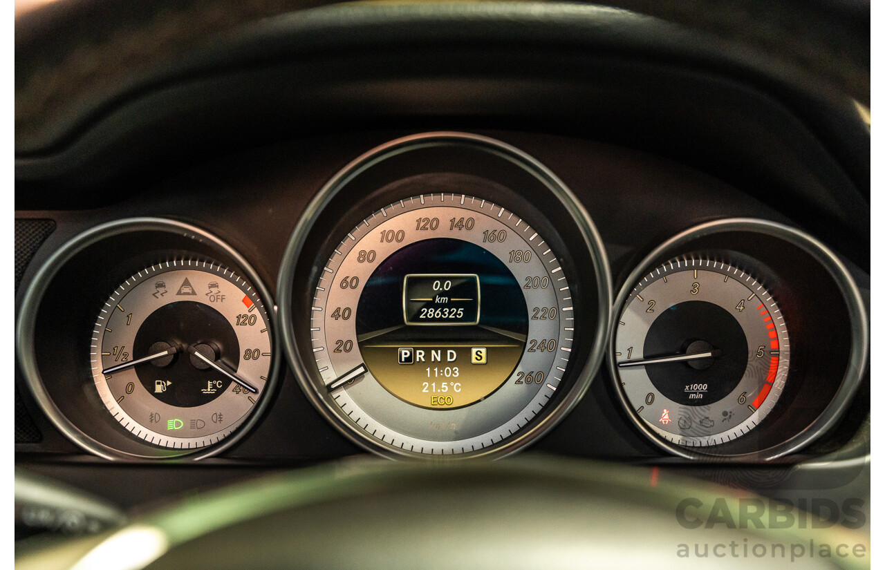 8/2011 Mercedes Benz C250 CDI AMG Package BE W204 MY11 2d Coupe Cavansite Blue Metallic Turbo Diesel 2.1L