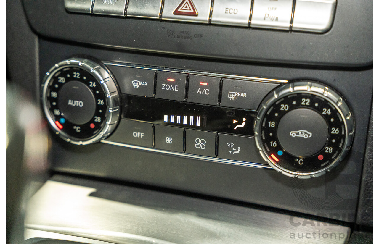 8/2011 Mercedes Benz C250 CDI AMG Package BE W204 MY11 2d Coupe Cavansite Blue Metallic Turbo Diesel 2.1L