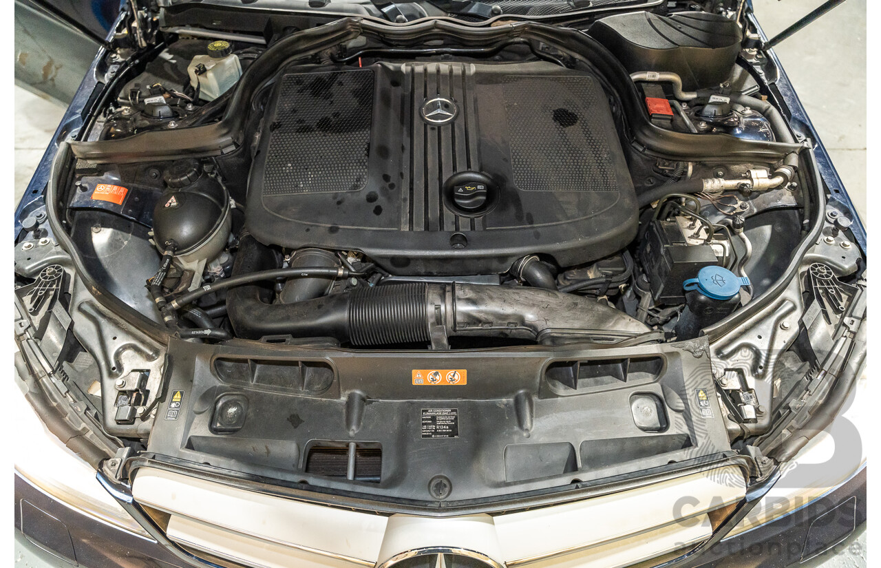 8/2011 Mercedes Benz C250 CDI AMG Package BE W204 MY11 2d Coupe Cavansite Blue Metallic Turbo Diesel 2.1L