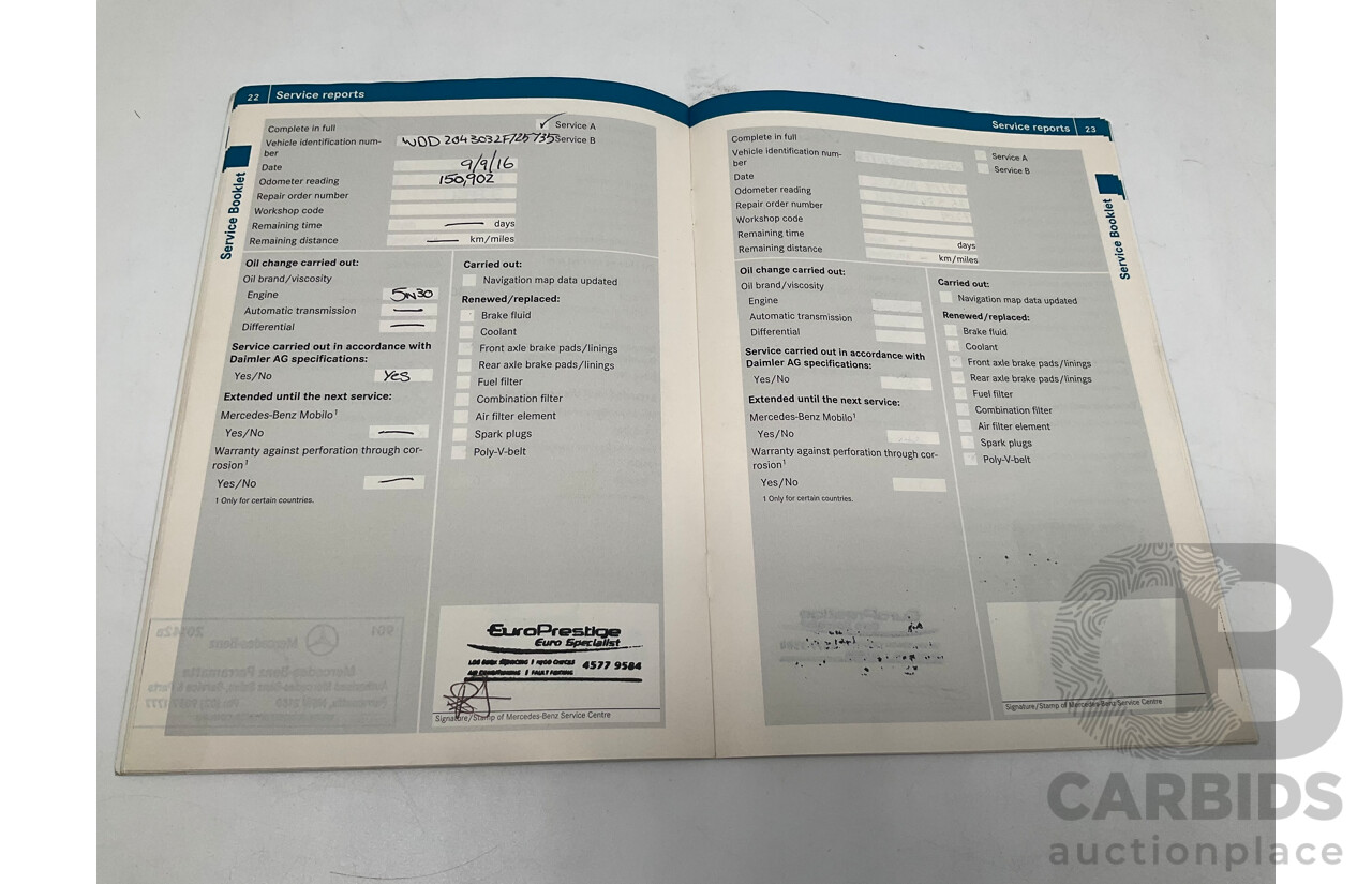 8/2011 Mercedes Benz C250 CDI AMG Package BE W204 MY11 2d Coupe Cavansite Blue Metallic Turbo Diesel 2.1L