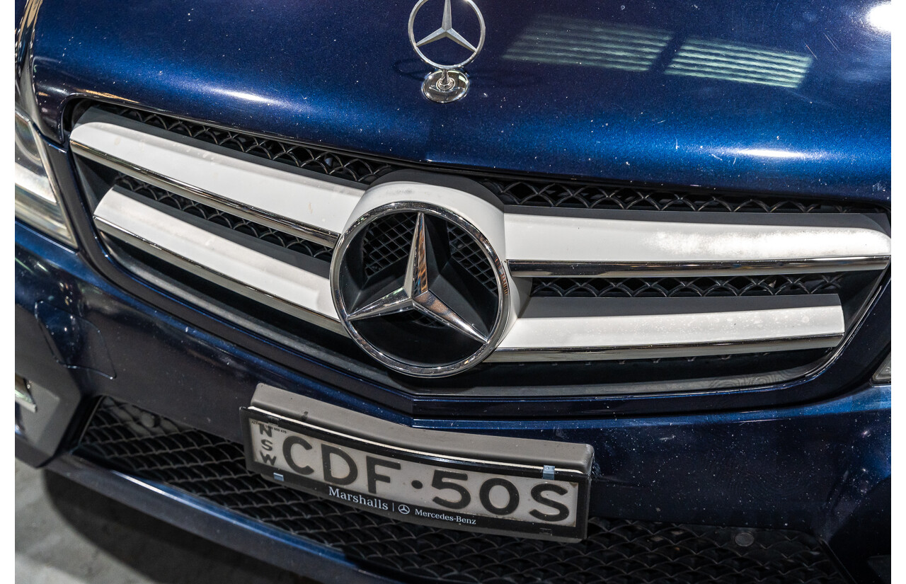 8/2011 Mercedes Benz C250 CDI AMG Package BE W204 MY11 2d Coupe Cavansite Blue Metallic Turbo Diesel 2.1L