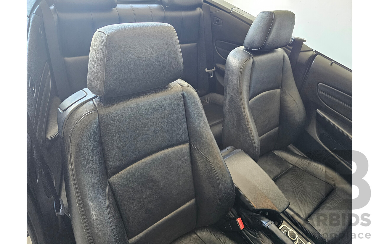 4/2009 BMW 125i E88 MY09 2d Convertible White 3.0L - Msport