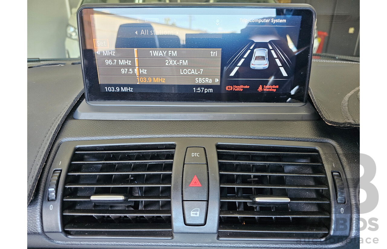 4/2009 BMW 125i E88 MY09 2d Convertible White 3.0L - Msport