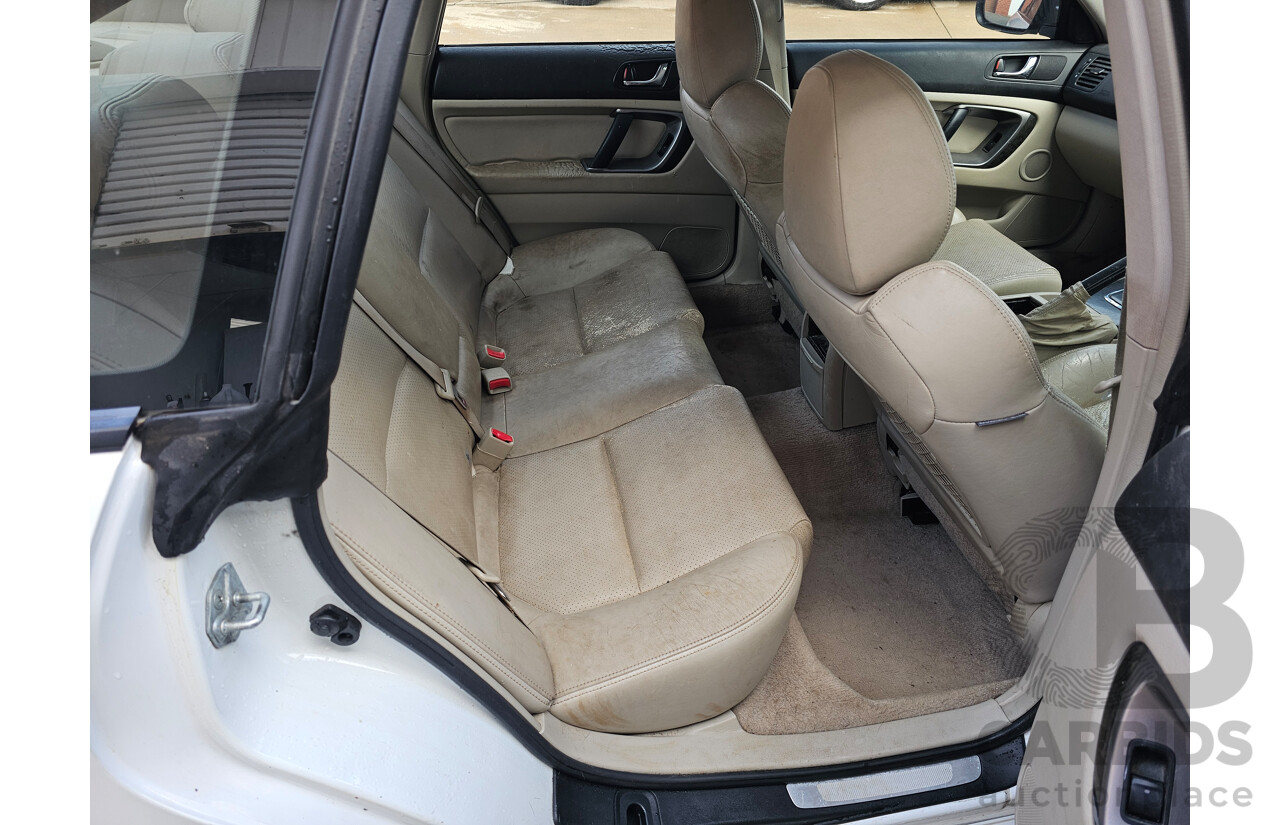 5/2005 Subaru Liberty 3.0R MY05 4d Sedan White 3.0L