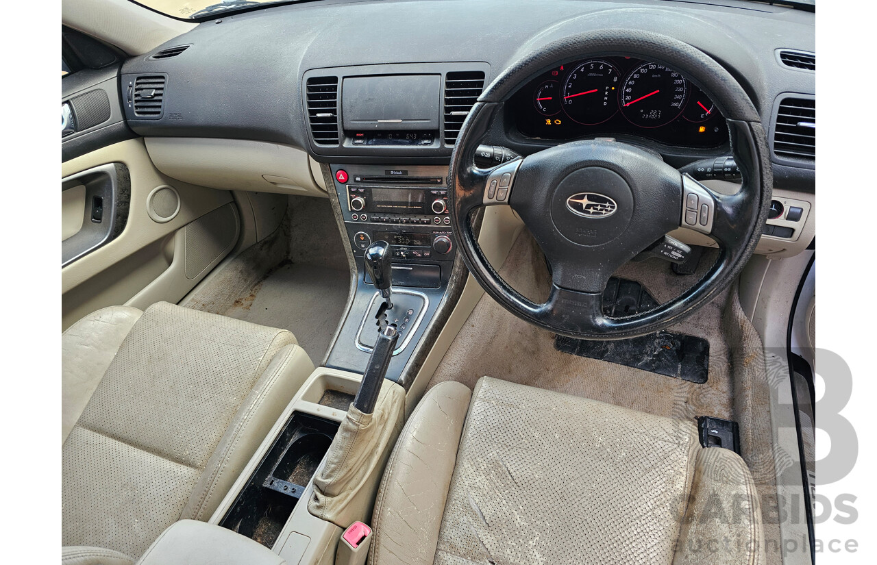 5/2005 Subaru Liberty 3.0R MY05 4d Sedan White 3.0L