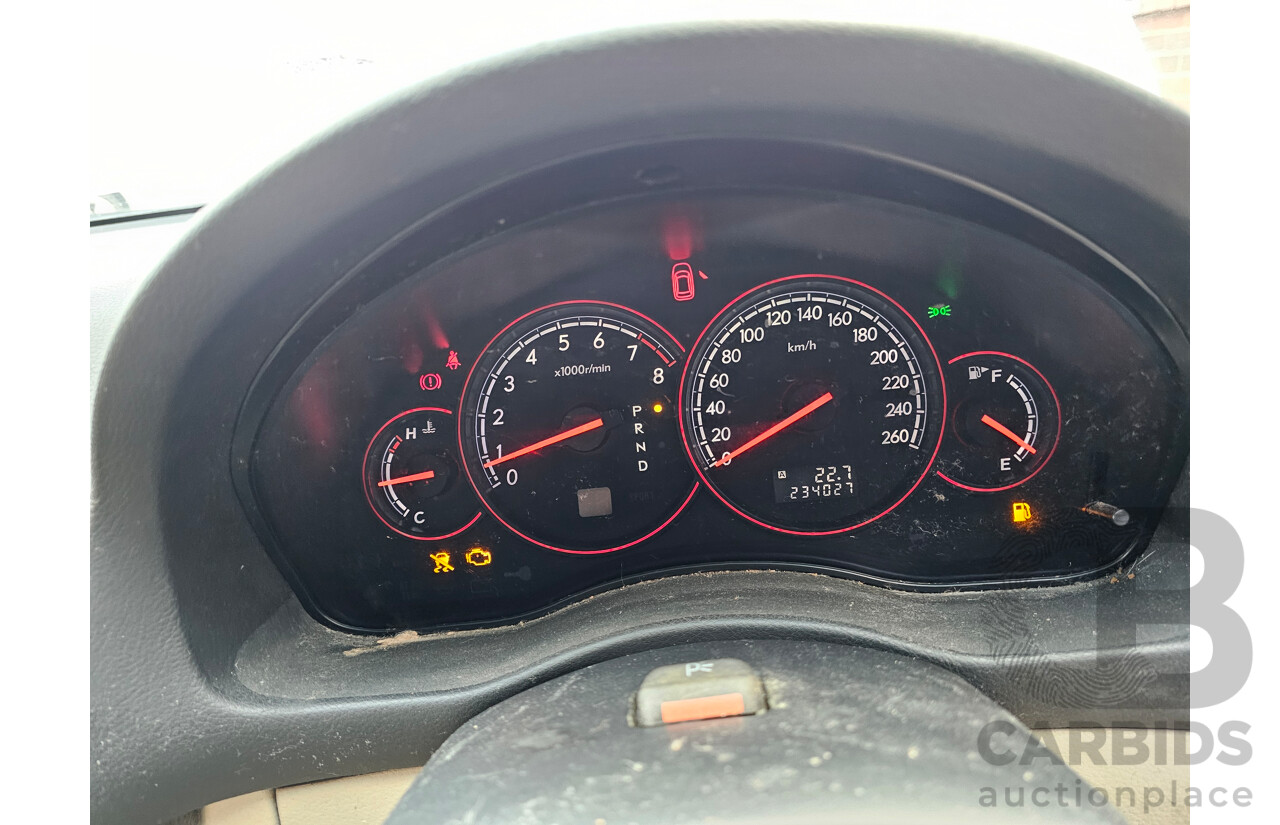 5/2005 Subaru Liberty 3.0R MY05 4d Sedan White 3.0L