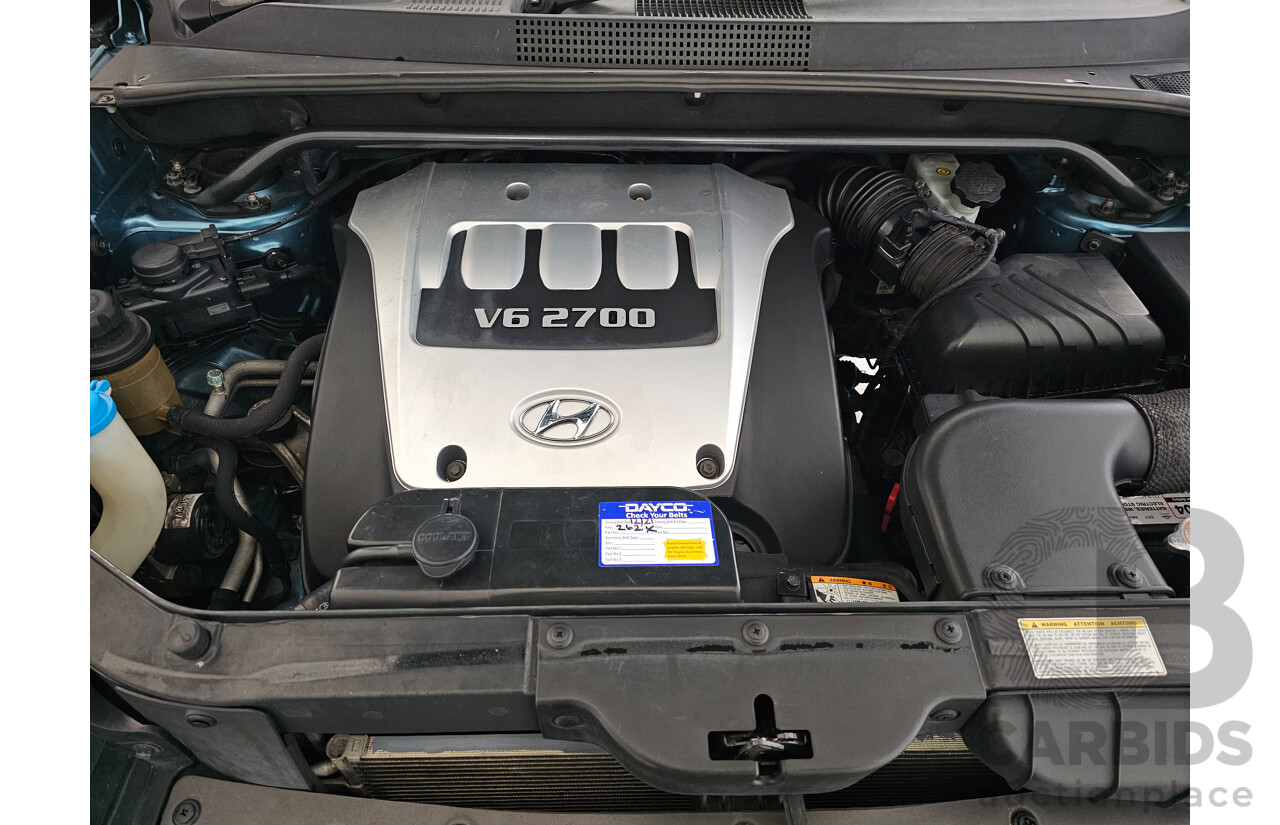 3/2005 Hyundai Tucson   4d Wagon Blue 2.7L