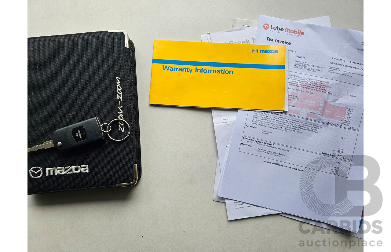 1/2008 Mazda Cx-7 Classic (4x4) ER 4d Wagon Grey 2.3L