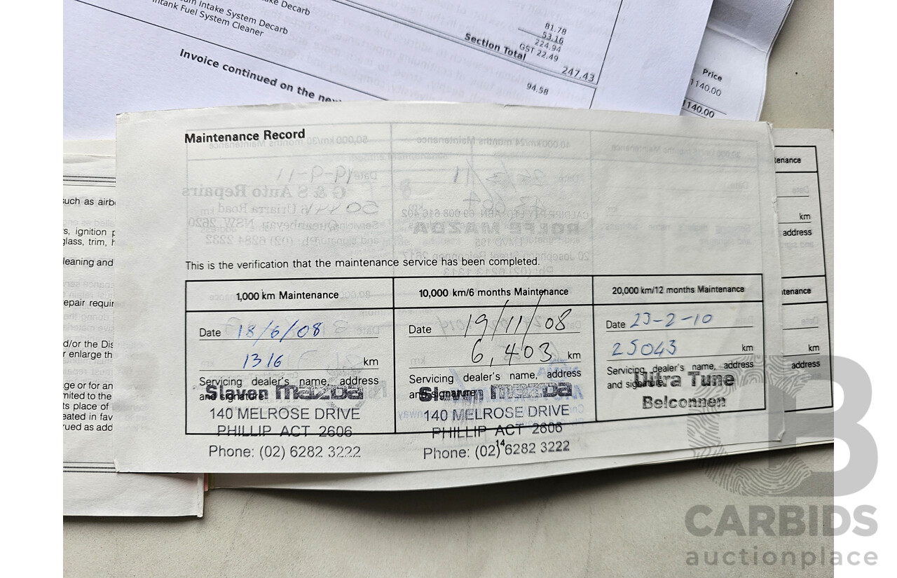 1/2008 Mazda Cx-7 Classic (4x4) ER 4d Wagon Grey 2.3L