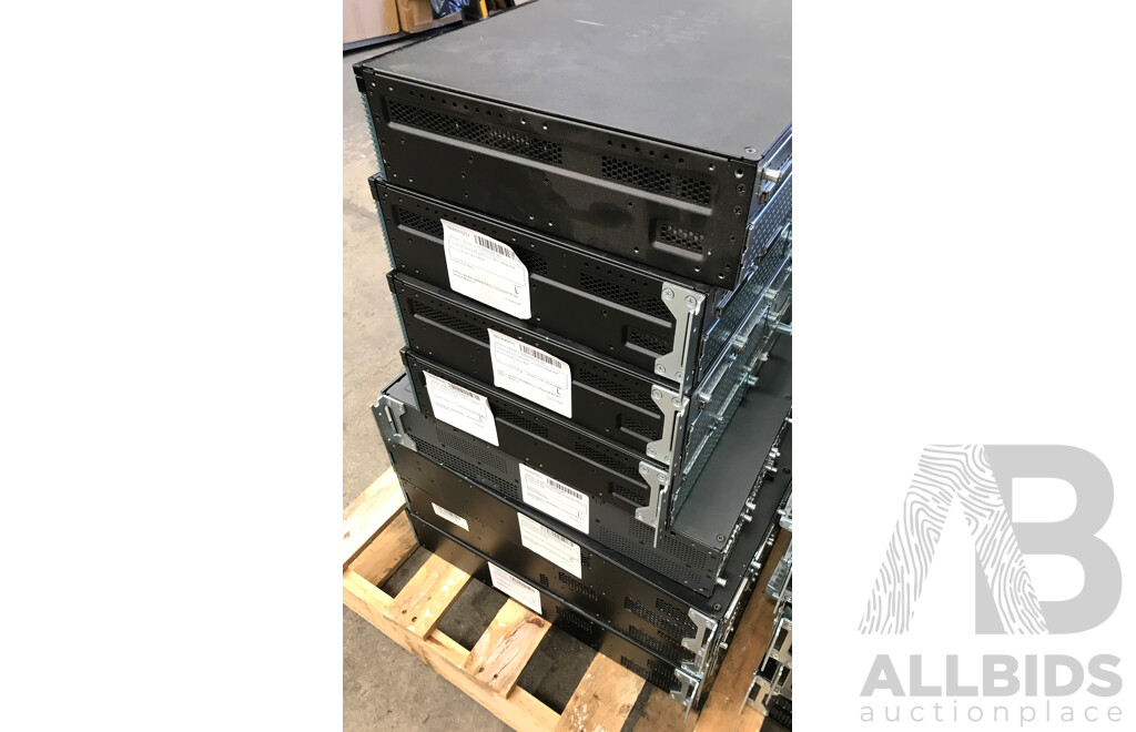 Cisco 2900 and 2800 Series Assorted Integrated Service Routers - Lot of 8