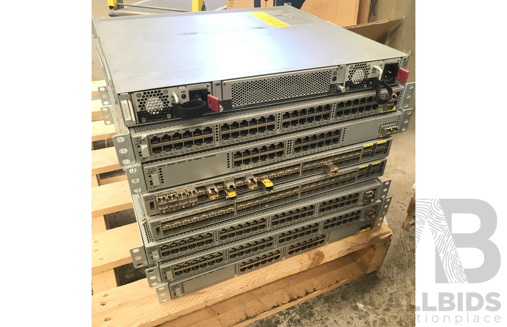 Cisco Assorted Fabric Extenders - Lot of 8