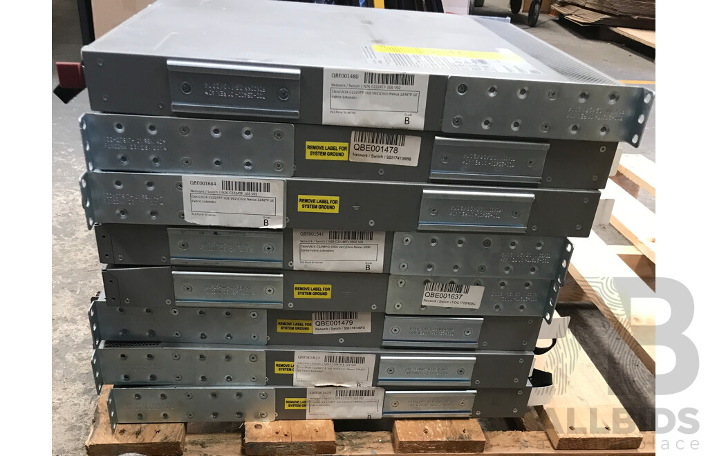 Cisco Assorted Fabric Extenders - Lot of 8