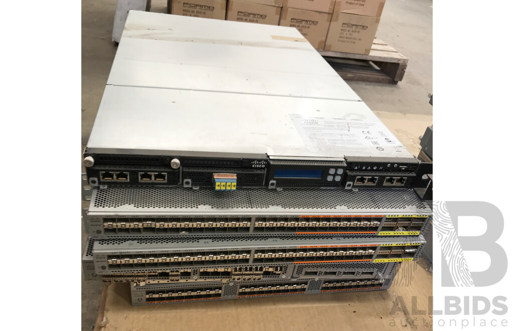Cisco Assorted Port Switches and - Lot 1594426 | ALLBIDS