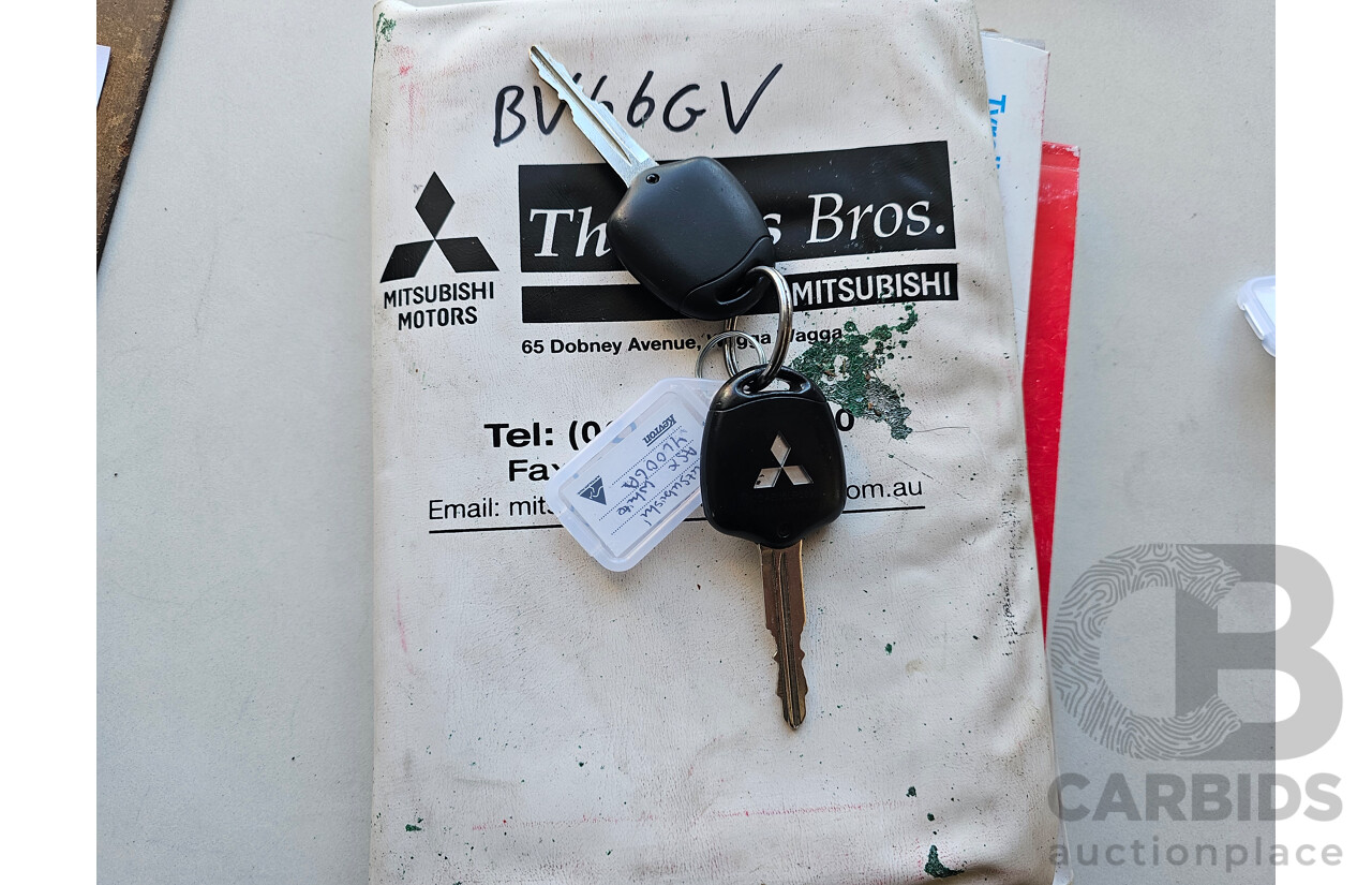 10/2013 Mitsubishi ASX (2wd) XB MY13 4d Wagon White 2.0L