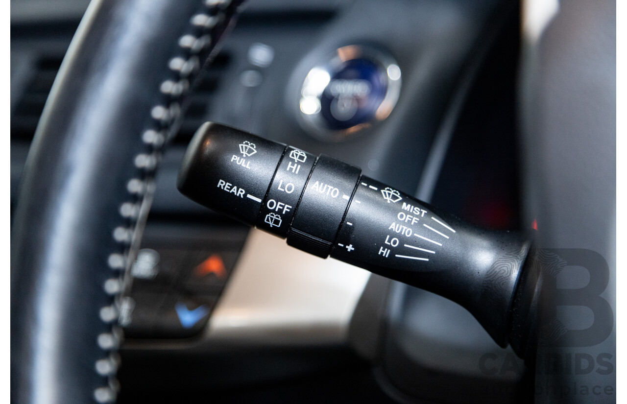 02/2015 Lexus CT 200H Hybrid Sports Luxury ZWA10R MY15 5D Hatchback Metallic Silver 1.8L