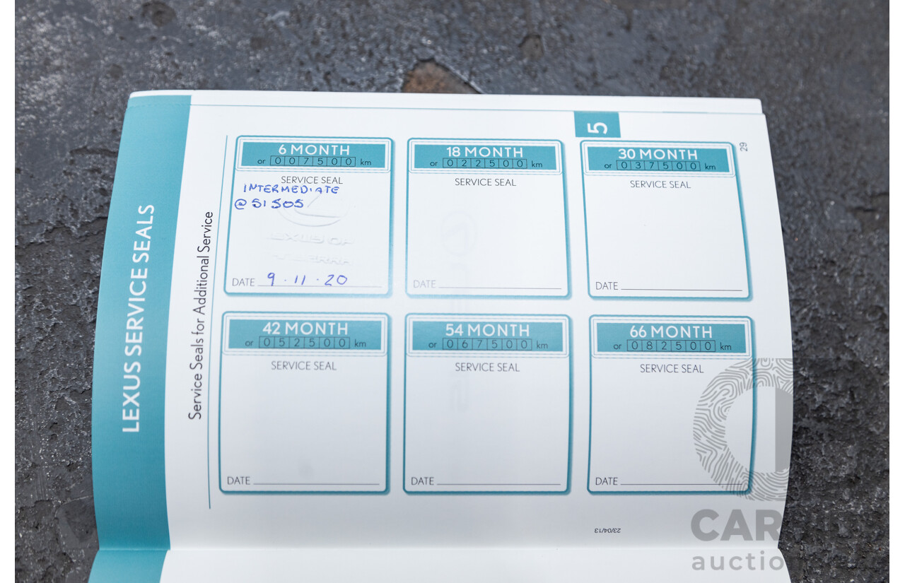 02/2015 Lexus CT 200H Hybrid Sports Luxury ZWA10R MY15 5D Hatchback Metallic Silver 1.8L