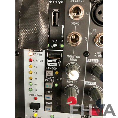 Behringer Europower (PMP500MP3) 8-Channel Powered Mixer