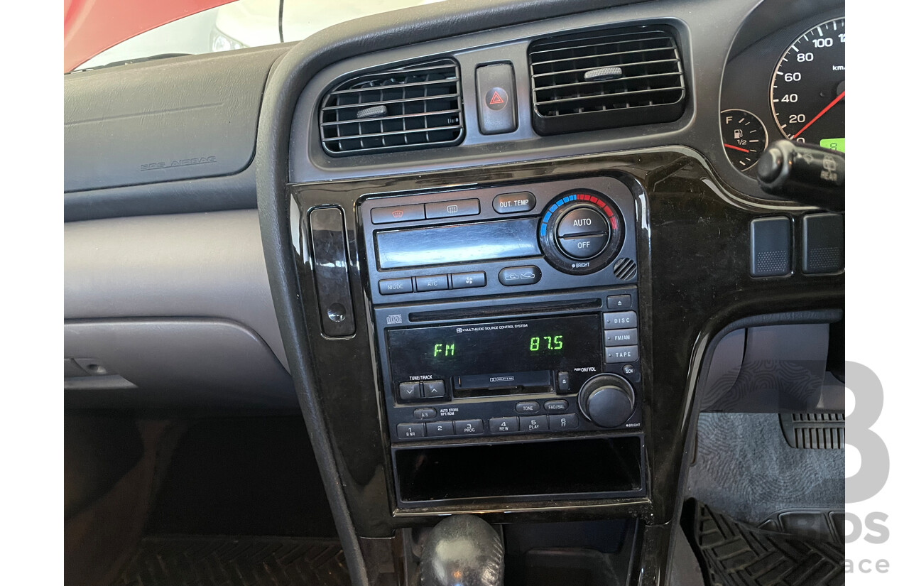 09/2001 Subaru Outback  AWD MY01 4D Wagon Red 2.5L