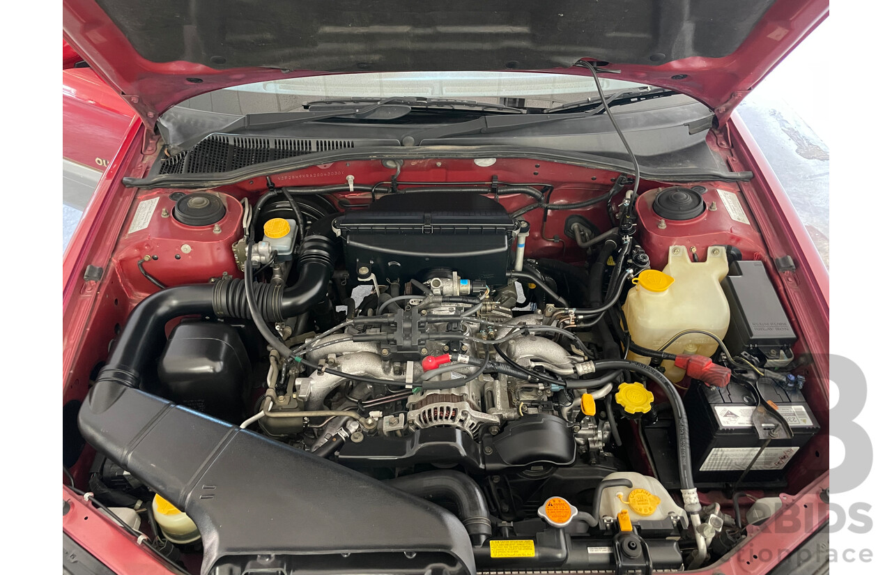 09/2001 Subaru Outback  AWD MY01 4D Wagon Red 2.5L