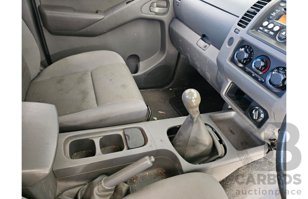 4/2009 Nissan Navara ST-X (4x4) D40 King C/Chas Grey 2.5L