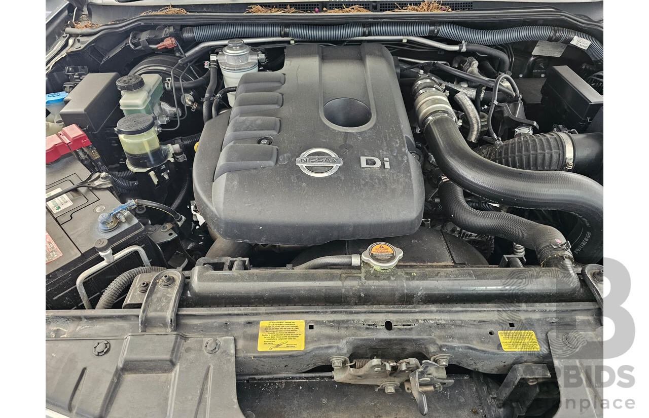 4/2009 Nissan Navara ST-X (4x4) D40 King C/Chas Grey 2.5L