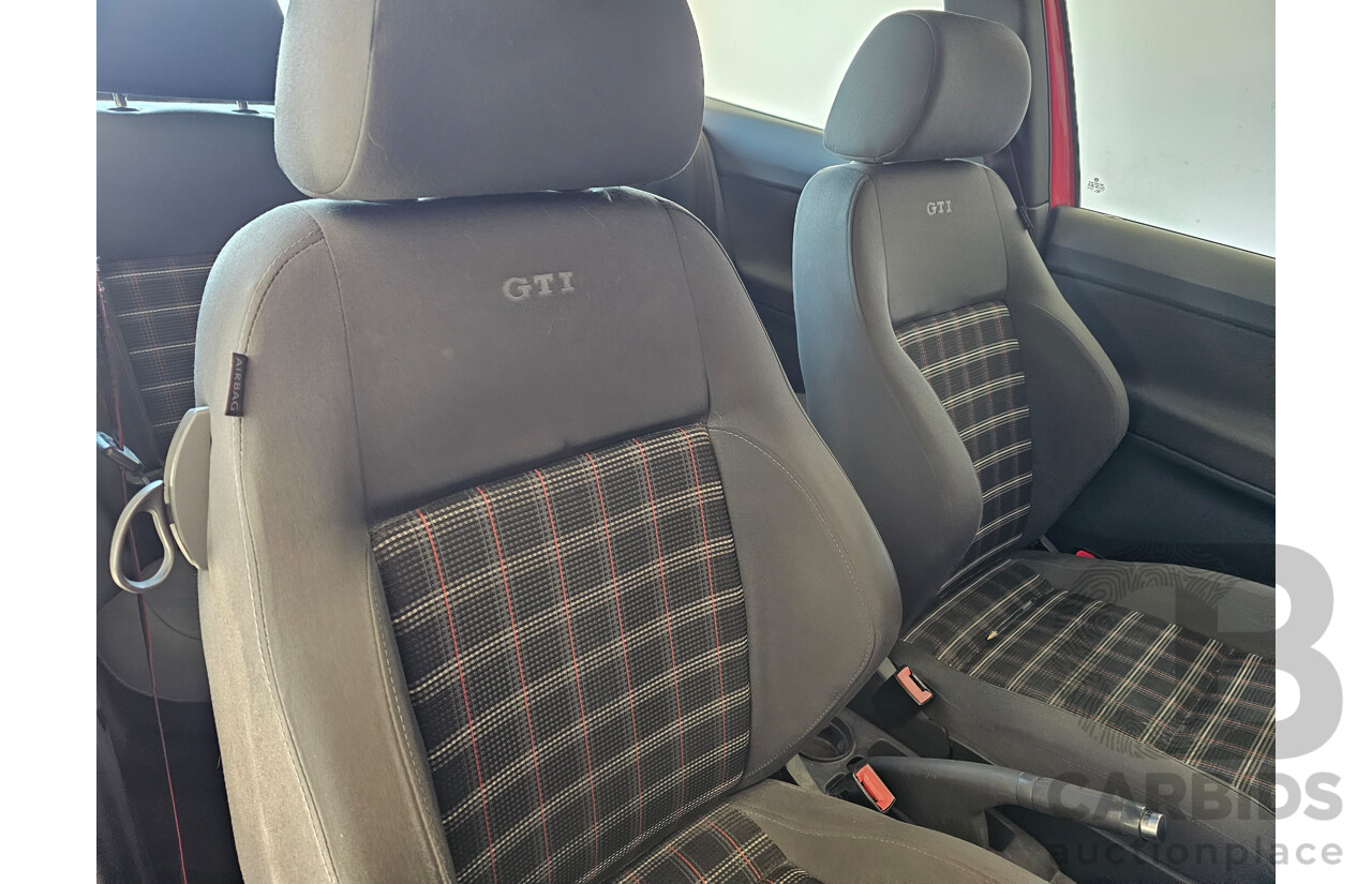 3/2007 Volkswagen Polo GTi 9N MY07 UPGRADE 3d Hatchback Red 1.8L