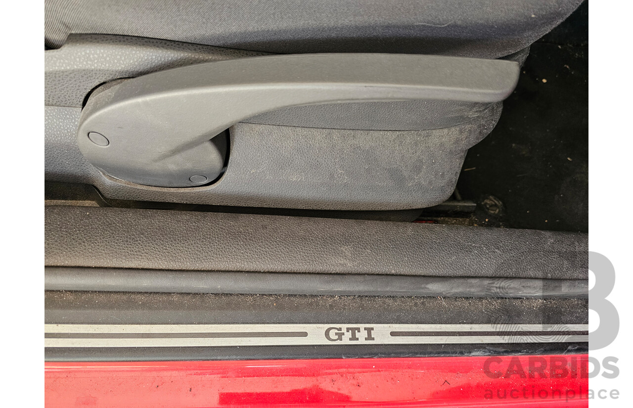 3/2007 Volkswagen Polo GTi 9N MY07 UPGRADE 3d Hatchback Red 1.8L