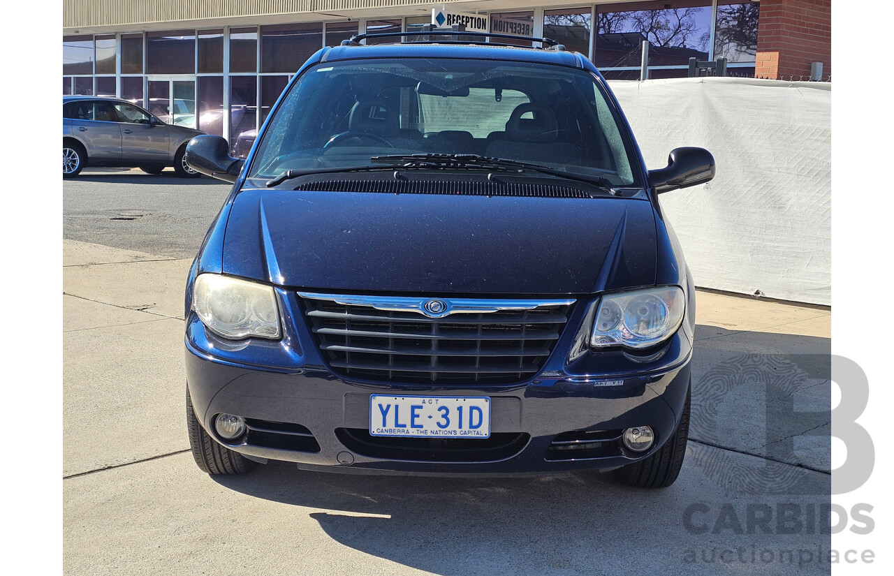 8/2007 Chrysler Grand Voyager Limited RG 05 UPGRADE 4d Wagon Blue 3.3L