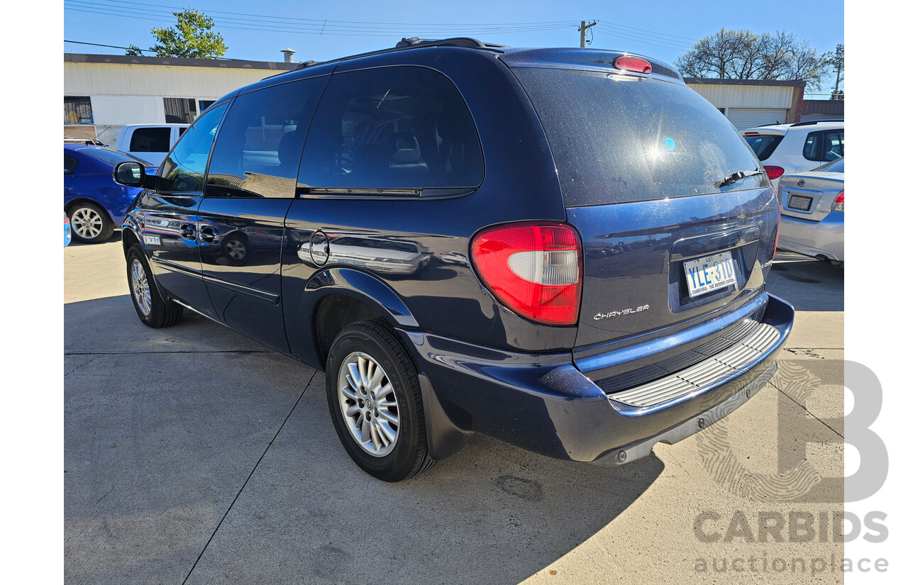 8/2007 Chrysler Grand Voyager Limited RG 05 UPGRADE 4d Wagon Blue 3.3L
