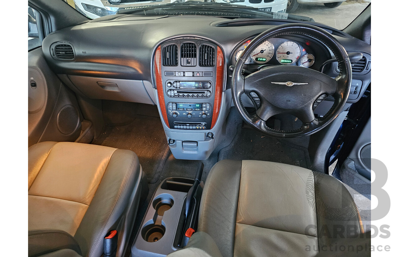 8/2007 Chrysler Grand Voyager Limited RG 05 UPGRADE 4d Wagon Blue 3.3L