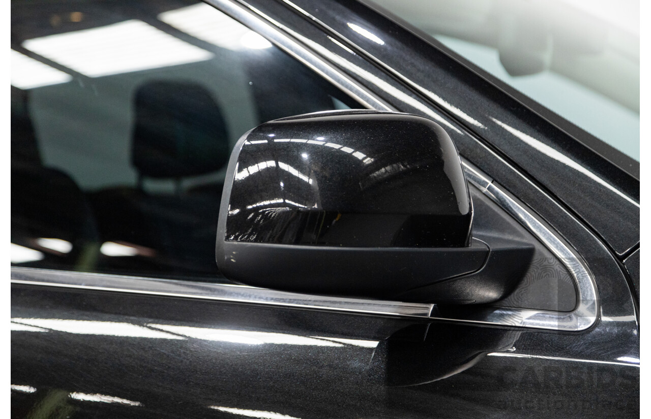 01/2013 Jeep Grand Cherokee SRT 8 Vapour Edition (AWD) WK MY13 4D Wagon Brilliant Black V8 6.4L