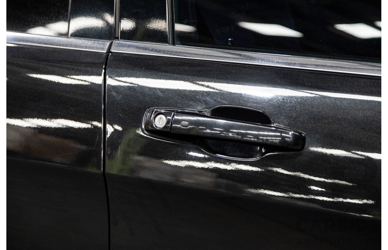 01/2013 Jeep Grand Cherokee SRT 8 Vapour Edition (AWD) WK MY13 4D Wagon Brilliant Black V8 6.4L