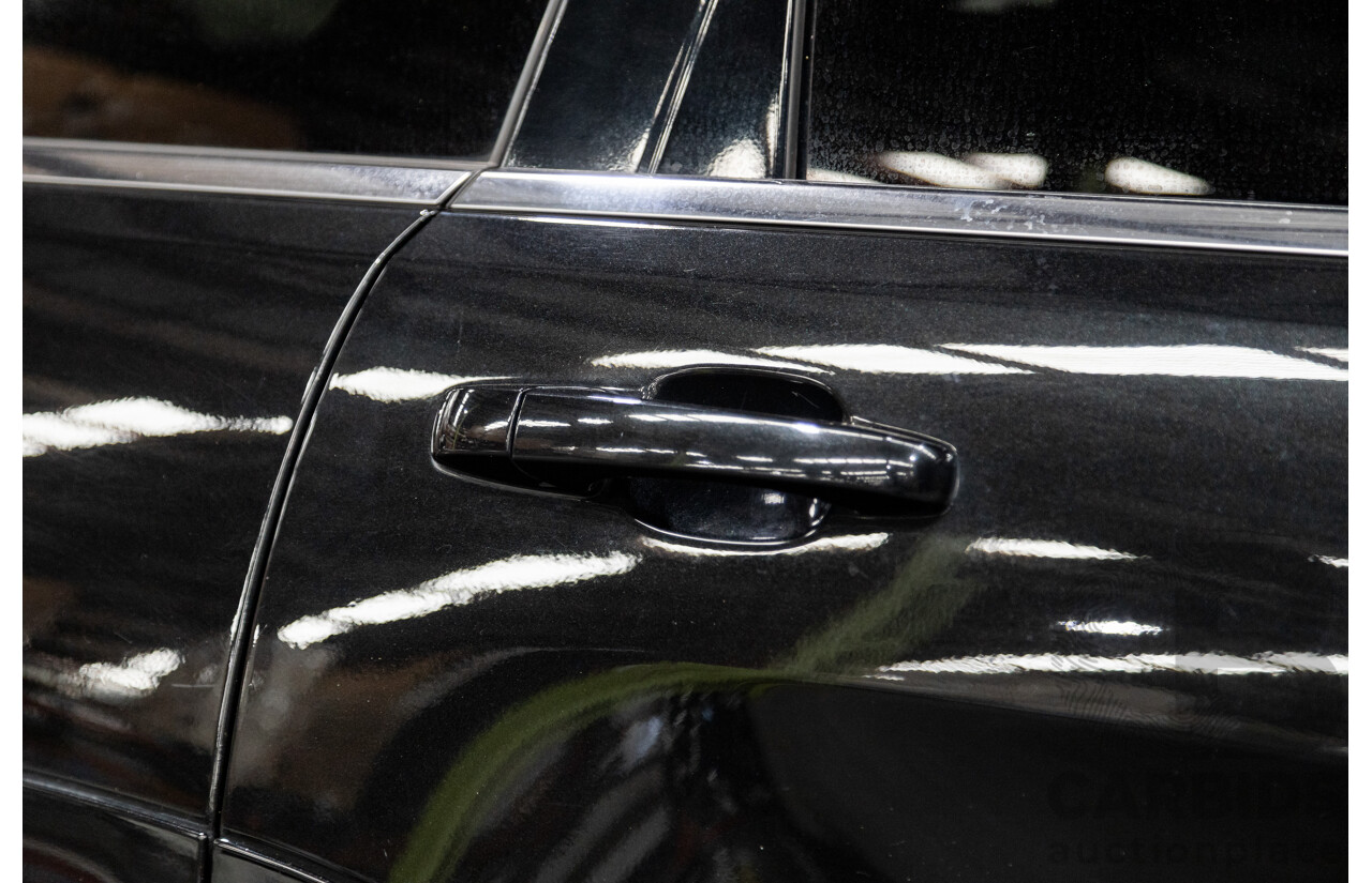 01/2013 Jeep Grand Cherokee SRT 8 Vapour Edition (AWD) WK MY13 4D Wagon Brilliant Black V8 6.4L