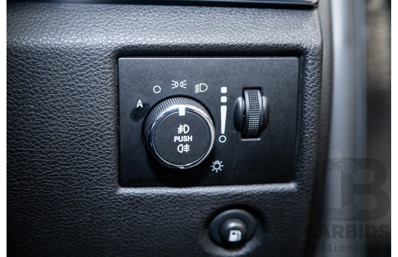 01/2013 Jeep Grand Cherokee SRT 8 Vapour Edition (AWD) WK MY13 4D Wagon Brilliant Black V8 6.4L