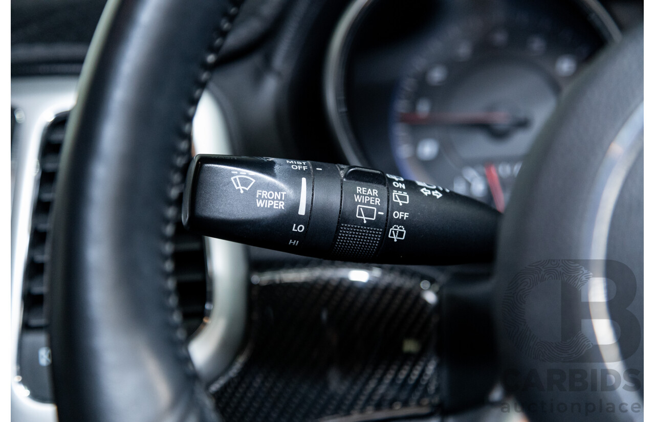 01/2013 Jeep Grand Cherokee SRT 8 Vapour Edition (AWD) WK MY13 4D Wagon Brilliant Black V8 6.4L