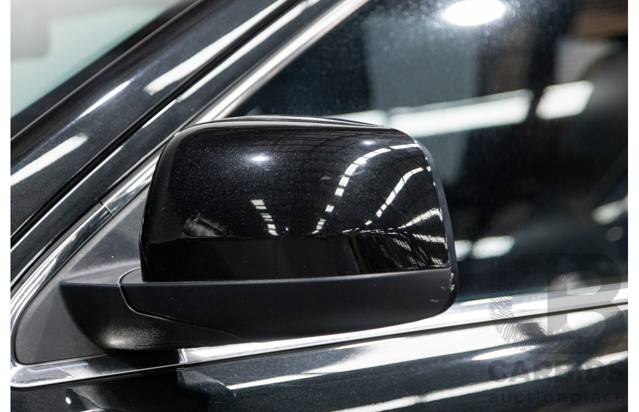 01/2013 Jeep Grand Cherokee SRT 8 Vapour Edition (AWD) WK MY13 4D Wagon Brilliant Black V8 6.4L