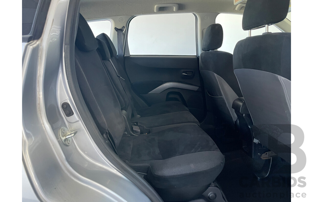 08/2007 Mitsubishi Outlander XLS 4x4 ZG 4D Wagon Silver Or Chrome 2.4L