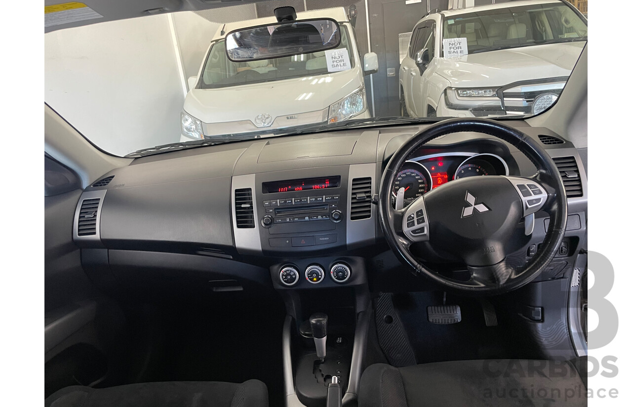 08/2007 Mitsubishi Outlander XLS 4x4 ZG 4D Wagon Silver Or Chrome 2.4L